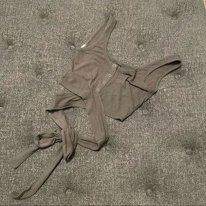 Windsor Wrap and Tie Tank Top